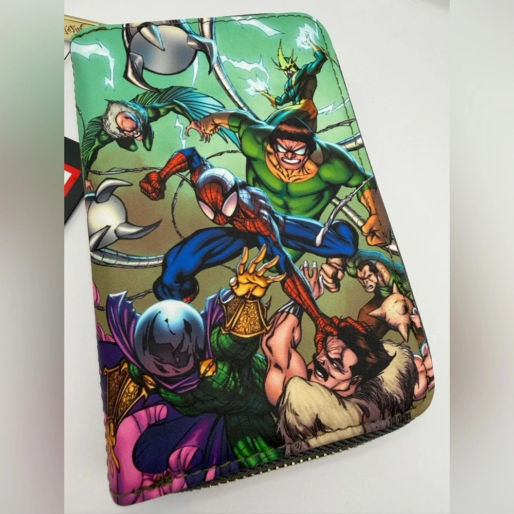 Loungefly Marvel Spider-Man Sinister Six Wallet NWT